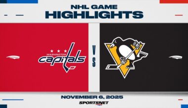 NHL Highlights | Capitals vs. Penguins - November 6, 2025