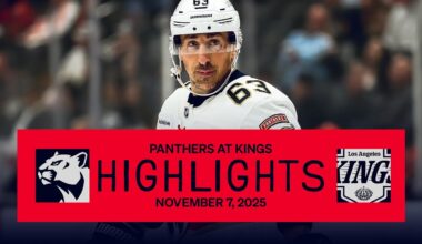 Panthers at Kings Highlights | 11.6.25