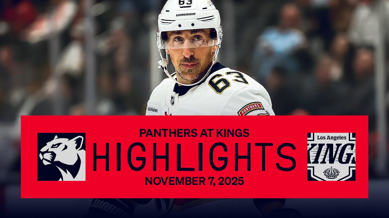 Panthers at Kings Highlights | 11.6.25