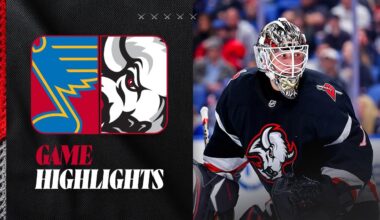 Tyson Kozak Returns To Lineup | Buffalo Sabres Loss To St. Louis Blues | Game Highlights