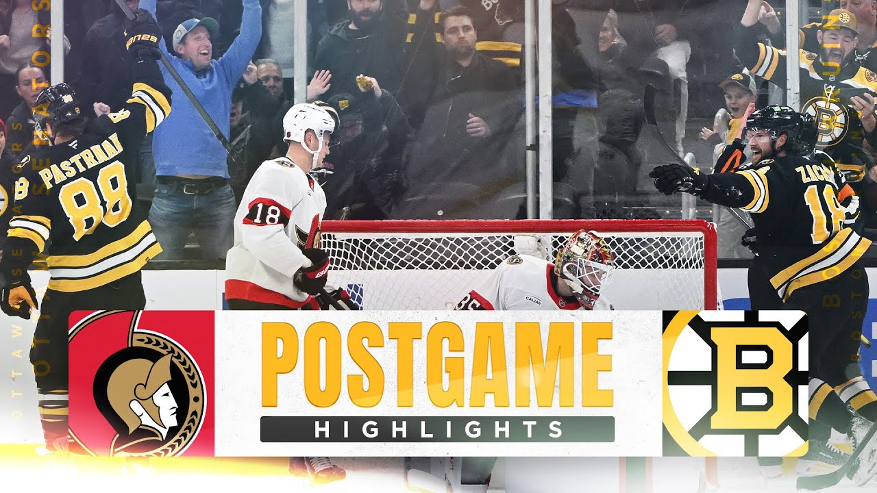 CONDENSED GAME: Boston Bruins vs. Ottawa Senators - 11/6/2025