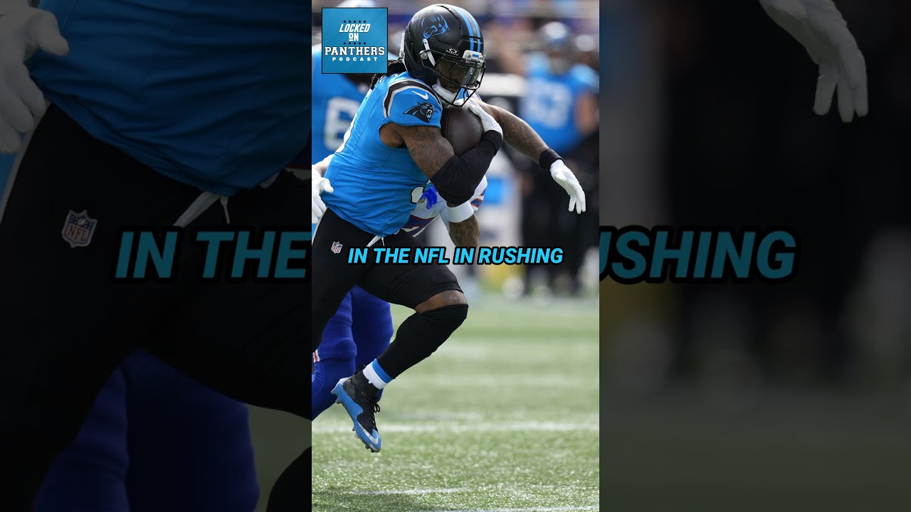 Rico Dowdle Has Been One of the BEST RBs in Football 😳 #ricodowdle #nfl #panthers #carolinapanthers