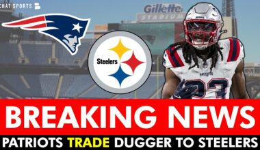 BREAKING NEWS: Steelers TRADE For Safety Kyle Dugger From The Patriots - Steelers Talk LIVE