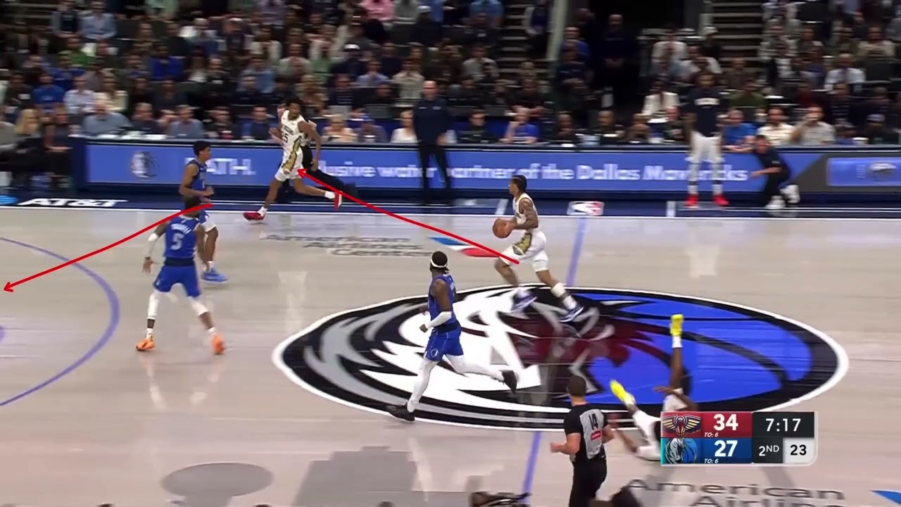 DALLAS MAVERICKS disgusting, reprehensible coaching vs. NEW ORLEANS PELICANS