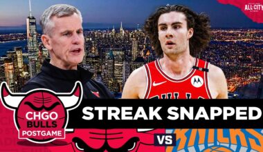 BULLS POSTGAME: Undefeated Streak ENDS as Bulls Fall to Scorching Knicks | CHGO Bulls Podcast