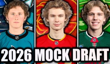 2026 NHL MOCK DRAFT SIMULATION 1.0! (Top 16 Prospect Predictions)