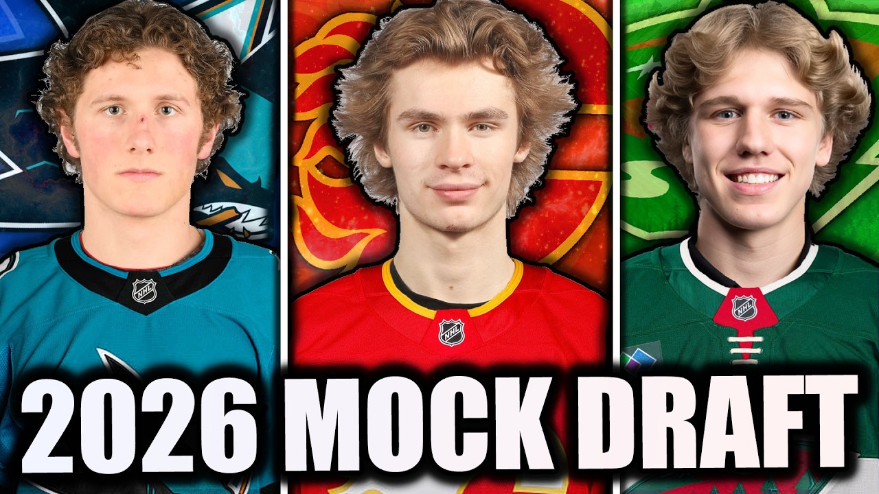 2026 NHL MOCK DRAFT SIMULATION 1.0! (Top 16 Prospect Predictions)
