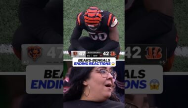 Bears-Bengals ending was CINEMA 🙌 #shorts