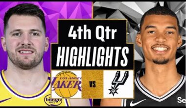 Los Angeles Lakers vs San Antonio Spurs Full Game Highlights 4th Qtr | Nov5 | 2025 NBA Highlights