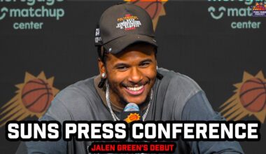 Jalen Green on his DEBUT With The Phoenix Suns + Jordan Ott on Devin Booker & Green