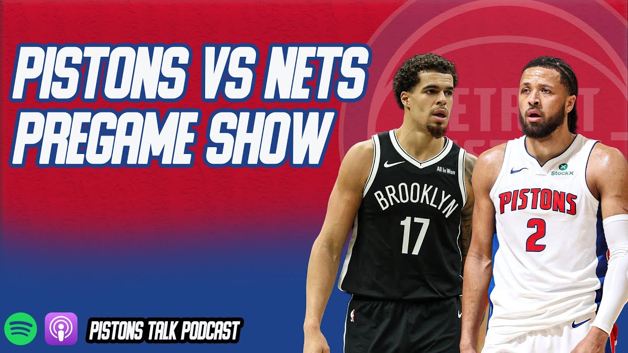 Detroit Pistons vs Brooklyn Nets Pregame Show With Thomas Leuthner