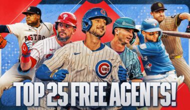 TOP 25 FREE AGENTS: Where will they land?! (Ft. Kyle Tucker, Shota Imanaga, Kyle Schwarber & MORE!)