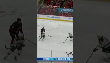 beauty power play goal 🫢#mattboldy #mnwild #nhl