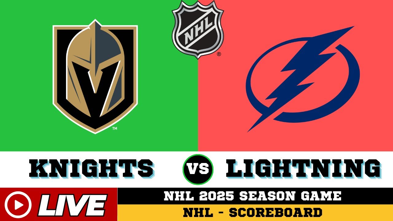 LIVE : Tampa Bay Lightning Vs Vegas Golden Knights | NHL 2025 | NHL Live SCOREBOARD | Nov 7 2025