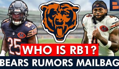 Chicago Bears Rumors: D’Andre Swift Or Kyle Monangai RB1? Darnell Wright MASSIVE Contract Extension?