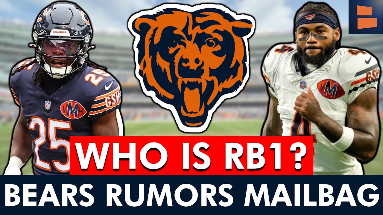Chicago Bears Rumors: D’Andre Swift Or Kyle Monangai RB1? Darnell Wright MASSIVE Contract Extension?