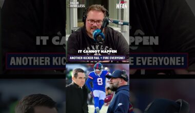 McMonigle wants EVERYONE fired if the Giants have another kicker "debacle" this weekend: