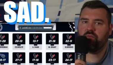 Tennessee Titans fan is depressed watching the Titans-Texans Week 4 NFL Preview