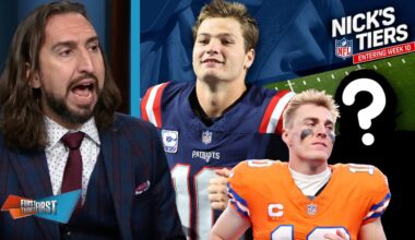 Nick Wright’s Tiers ignite debate — are the Patriots for real & did the Broncos get disrespected? 😳