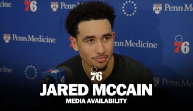 Philadelphia 76ers Practice Media Availability 🎙️ | Jared McCain | 11.07.25