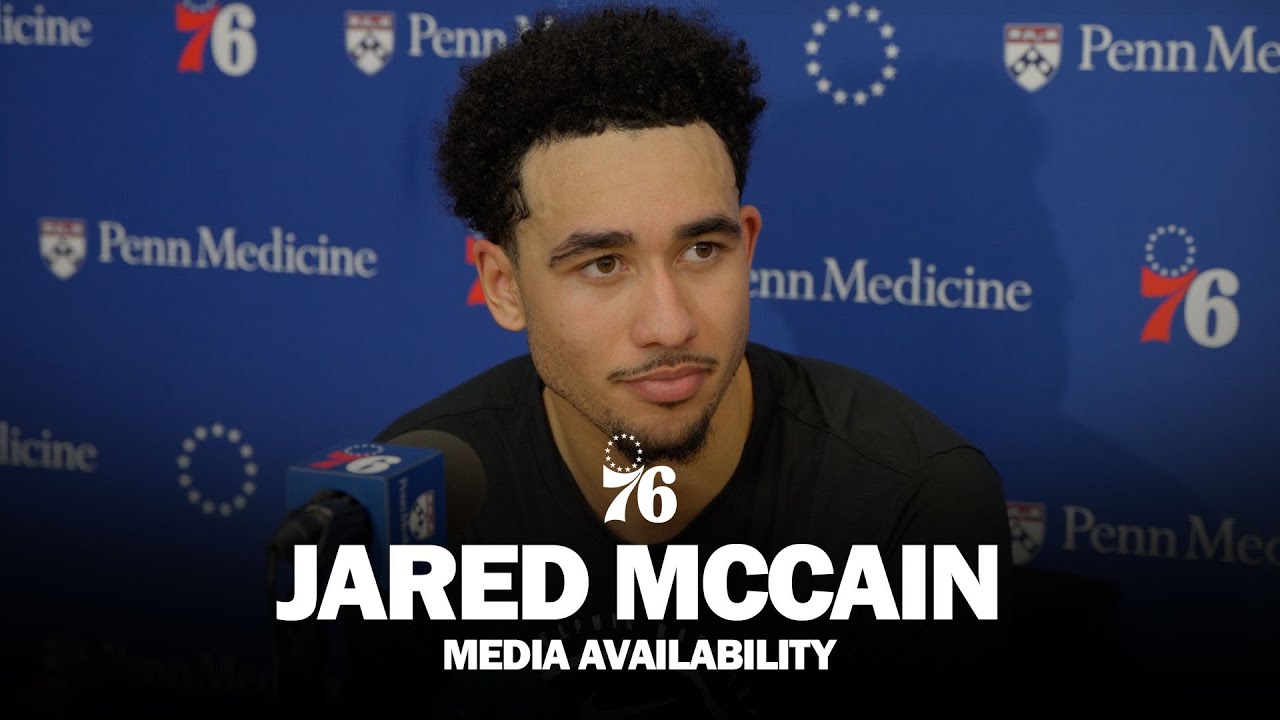 Philadelphia 76ers Practice Media Availability 🎙️ | Jared McCain | 11.07.25