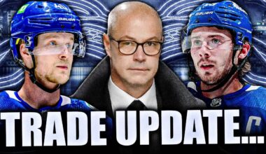 TERRIFYING CANUCKS TRADE UPDATE + BAD NEWS FOR ELIAS PETTERSSON & QUINN HUGHES