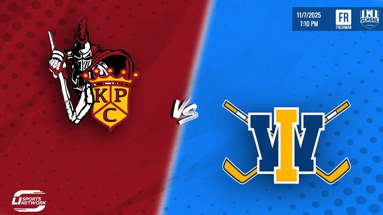 SCHSHL Freshman Hockey | Kings Park Commack Black vs West Islip Blue