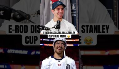 E-Rod on the Stanley Cup Final smirk 😏