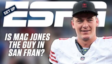 Peter Schrager CONFIRMS THE RUMORS that Kyle Shanahan LOVES Mac Jones as the 49ers QB 😳 | Get Up