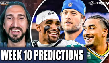 NFL Week 10 Predictions: Eagles-Packers, Rams-49ers, Ravens-Vikings, Steelers-Chargers | Nick Wright