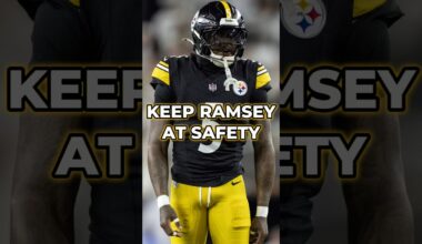 Why The Pittsburgh Steelers Should Keep Jalen Ramsey At Safety For The Rest Of The Season #shorts