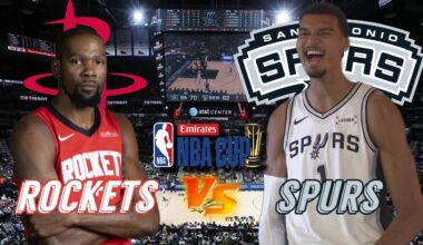 Houston Rockets vs San Antonio Spurs Live Play by Play & Scoreboard