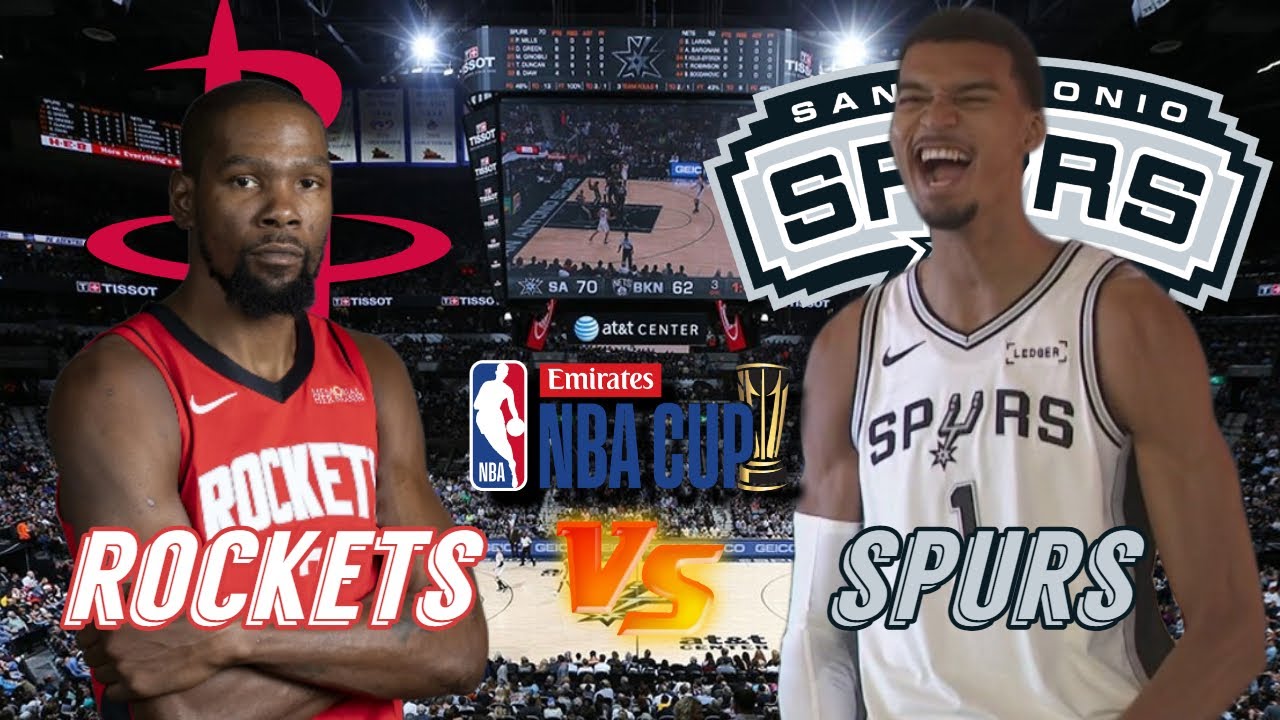 Houston Rockets vs San Antonio Spurs Live Play by Play & Scoreboard
