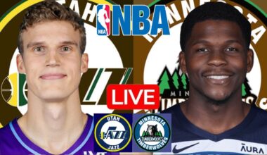 LIVE: UTAH JAZZ vs MINNESOTA TIMBERWOLVES | NBA | PLAY BY PLAY | SCOREBOARD