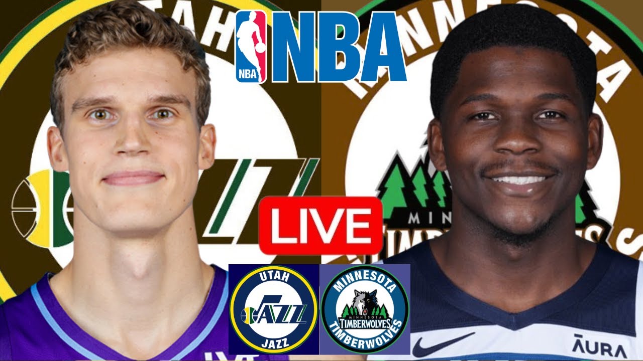 LIVE: UTAH JAZZ vs MINNESOTA TIMBERWOLVES | NBA | PLAY BY PLAY | SCOREBOARD
