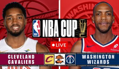 Cleveland Cavaliers vs Washington Wizards NBA Cup Live Scoreboard 2025