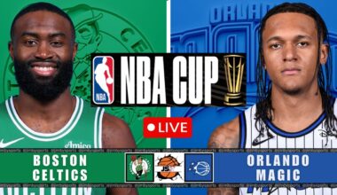 Boston Celtics vs Orlando Magic NBA Cup Live Scoreboard 2025