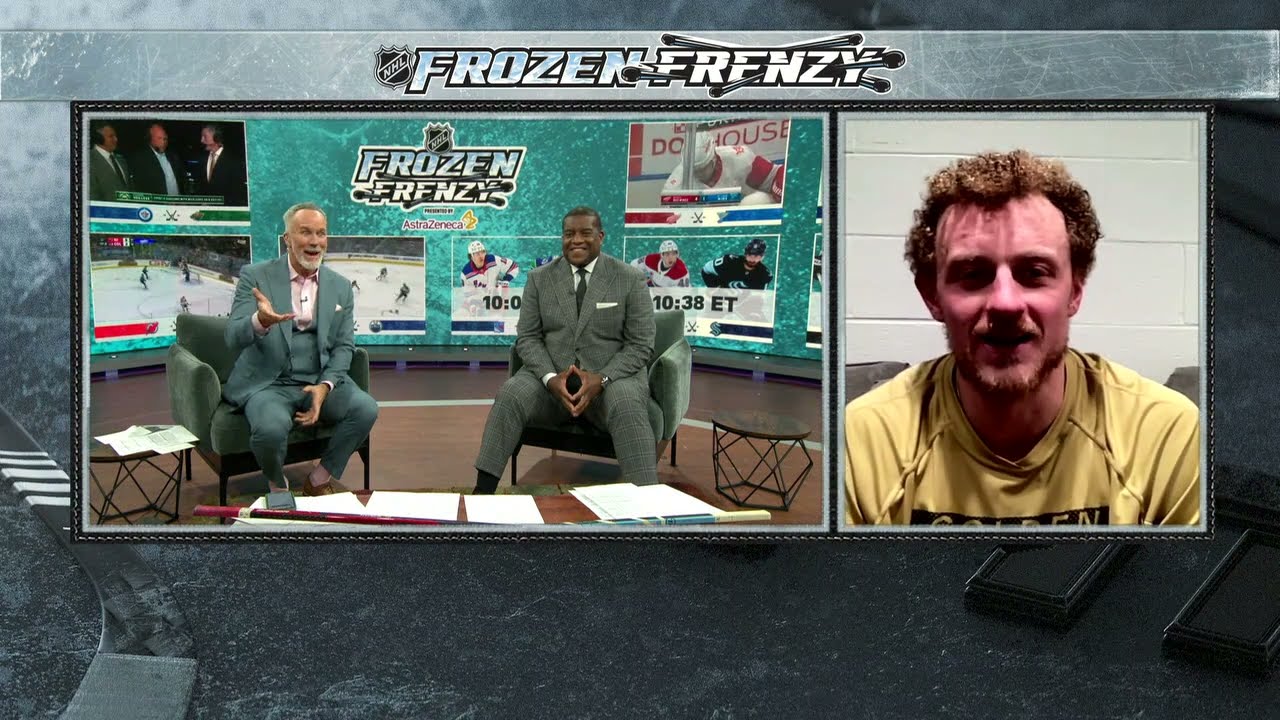 Jack Eichel Joins ESPN's Frozen Frenzy Coverage