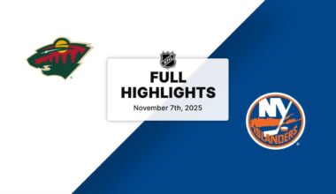 NHL Highlights | Wild vs. Islanders | November 07, 2025