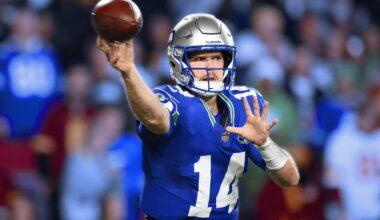 Sam Darnold's best plays from 330-yard, 4-TD game vs. Commanders | Week 9