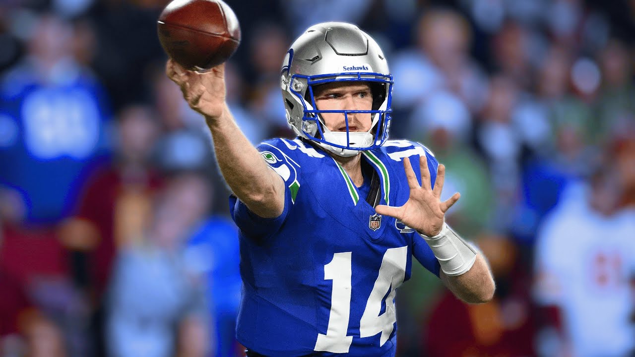 Sam Darnold's best plays from 330-yard, 4-TD game vs. Commanders | Week 9