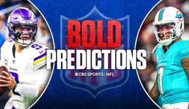 NFL BOLD Predictions: Vikings win NFC North, Tua Tagovailoa benched for Quinn Ewers & More 👀