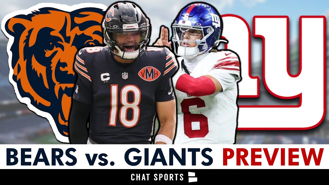 Chicago Bears vs. New York Giants Preview, Injury News & Score Prediction | NFL Week 10