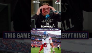 McMonigle was unhinged about the fall of the Giants season after watching the Broncos on TNF 😅