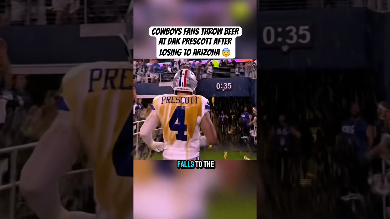 Dallas Cowboys fans are ANGRY at Dak Prescott after losing to the Arizona Cardinals 😨