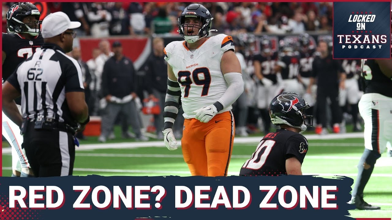 Texans Offense A Let Down vs Broncos! Red Zone Woes & What’s Next? Playoff Hopes Fading?