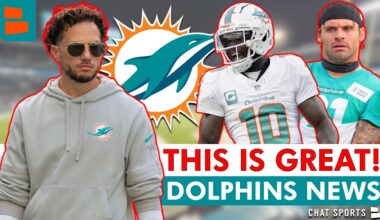 Miami Dolphins Get A DOUBLE DOSE Of Great News!