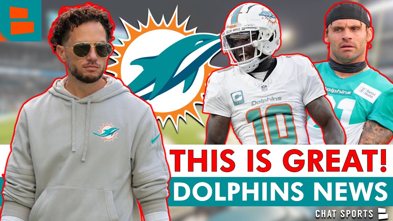 Miami Dolphins Get A DOUBLE DOSE Of Great News!