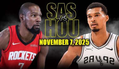 Houston Rockets vs San Antonio Spurs Full Game Highlights - November 7, 2025 | NBA Season