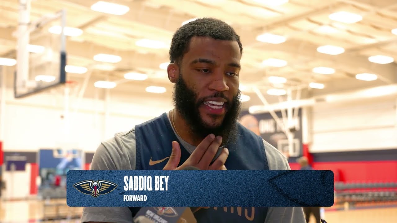 Saddiq Bey on team defense, rookie contributions | New Orleans Pelicans